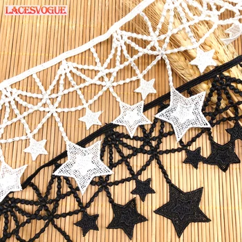 

14yards 11cm Embroidery lace trim patchwork Handmade DIY Garment needlework sewing accessories fabric Clothing Decoration 370
