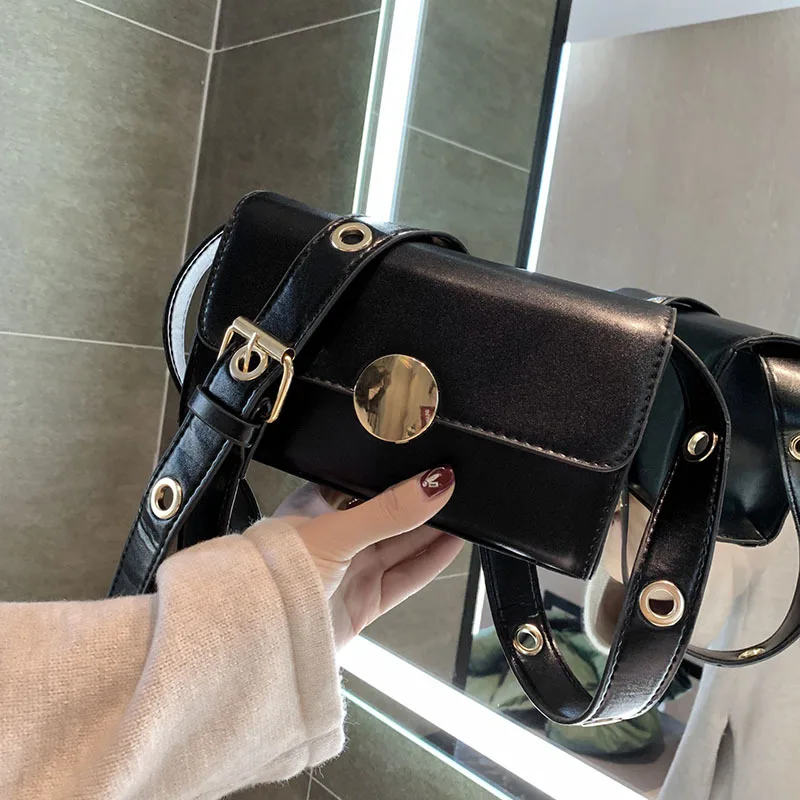 

2020 New Style Retro Casual MORI Series Ulzzang Wide-Strap Square Sling Bag Versatile Simple Shoulder WOMEN'S Bag