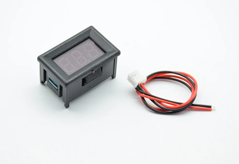 DC 2,4 V-30 V/0-100 V 2 провода/3 Провода вольтметр Мини 0,3" цифровой Напряжение измерителем влажности и температуры для авто электрические приборы метров