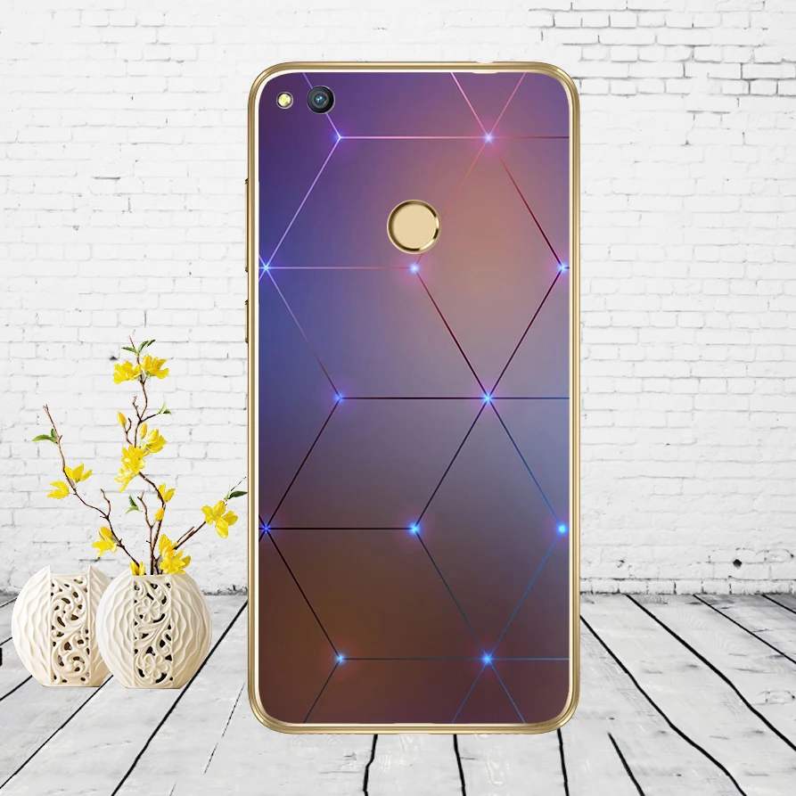 Для Huawei Honor 8 Lite чехол для Huawei P9 Lite чехол силиконовый мягкий чехол-накладка из ТПУ чехлы Чехол для Huawei P8 Lite крышка - Цвет: G40