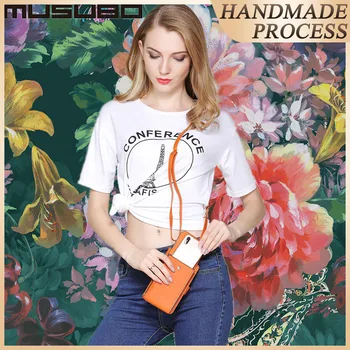 

Musubo Phone Bag Cases For Huawei Honor 10 9 Lite 8X Lite Luxury Messenger Mini Wallet for Mate 30 20 P30 P20 Fashion Girl Woman