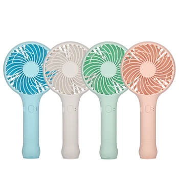 

2020 Cooler Portable Fan Handheld USB Rechargeable Mini Folding Fan Travel Outdoor Home Office Quiet Collapsible Desk Fans 1PCs