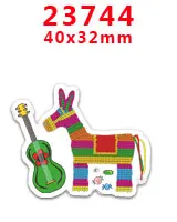 23744 30 шт. плоское украшение из смолы мультфильм смолы pr24307 - Цвет: 23744