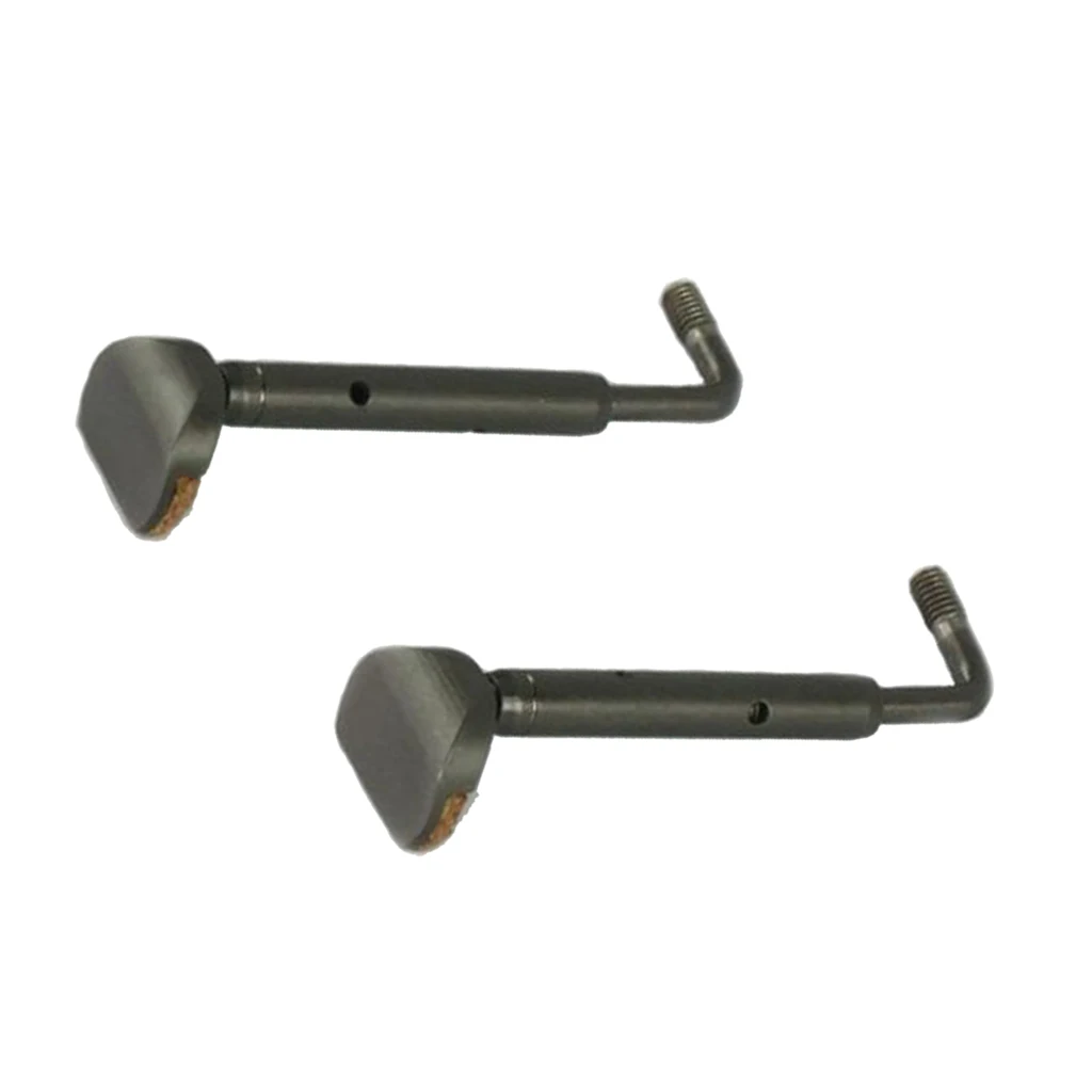 Gray 2 шт./компл. скрипки подбородка Chinrest винты зажимы для Альты Запчасти - Цвет: Gray