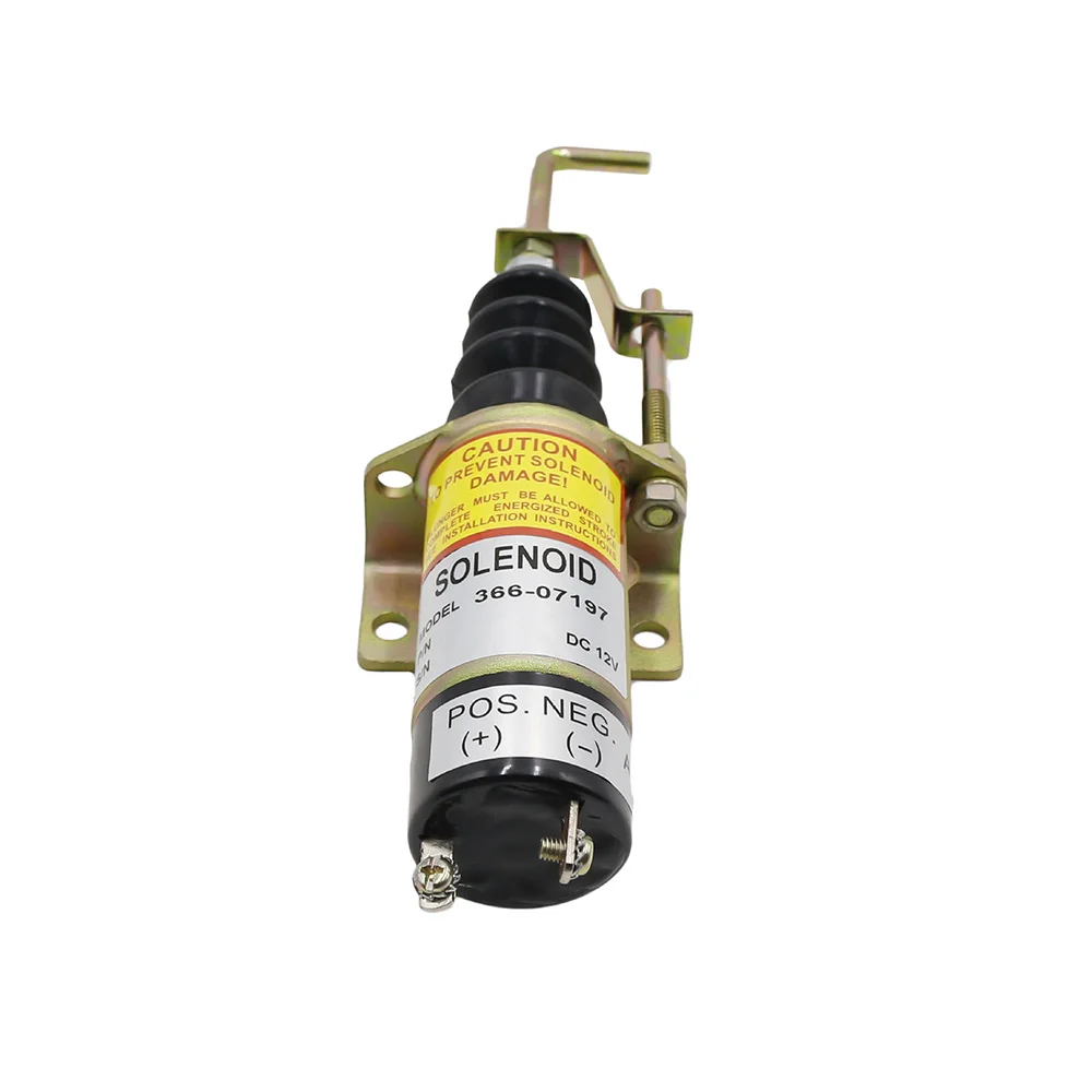 

High Quality Model 1502 Fuel Flameout Shutoff Solenoid Valve 12V for Lister Petter Diesel Engine 366-07197