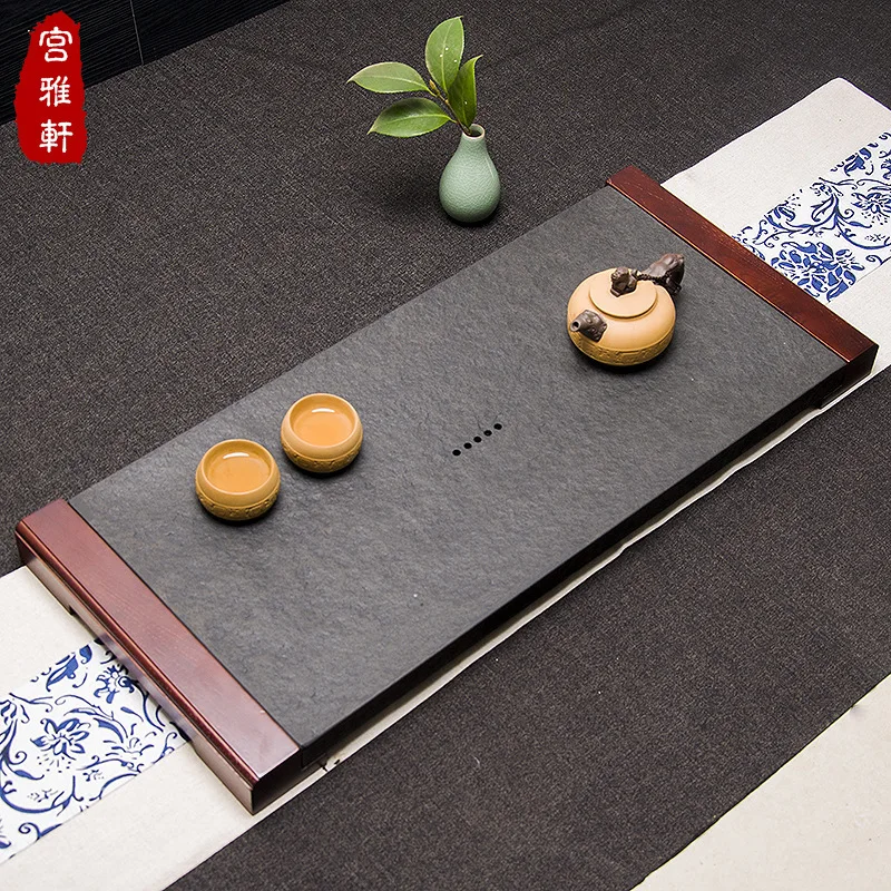 

Natural Ugyen Stone Tea Tray Manufacturers Direct Selling Kung Fu Tea Tray Fire Stone Tea Table Boutique Household Tea Tray Cust