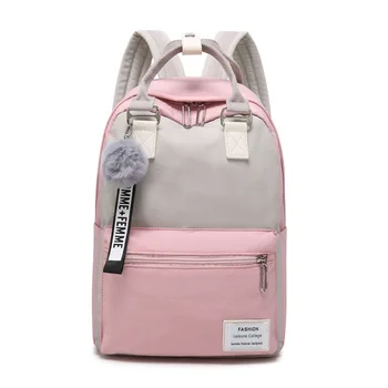 

New Waterproof Nylon Backpack for Women School Shoulder Bag Bagpack for Teenage Girls Female Travel Backpacks mochila