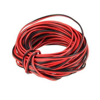 

10M Tinned Copper 22AWG 2 Pin Red Black DIY PVC Electric Cable Wire for LED Strip Lighting