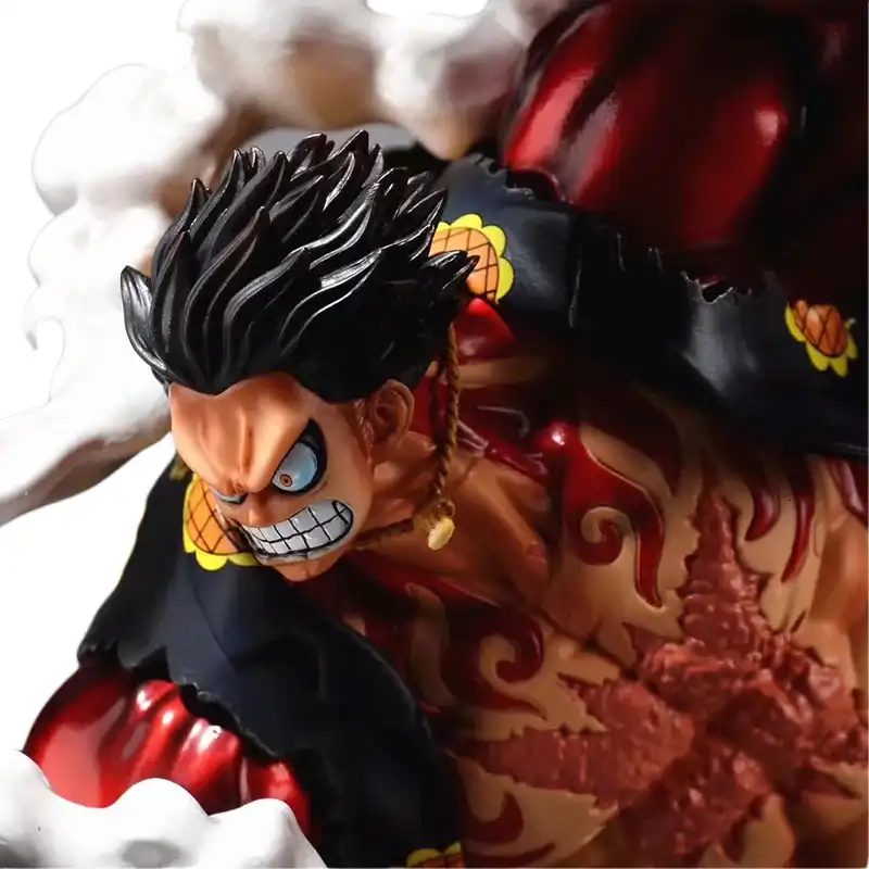 Exquisite Quality One Piece Gk Monkey D Luffy Gear 4 Oversize 50cm Pvc Anime Action Figure Model Collection Desktop Decoration Action Figures Aliexpress