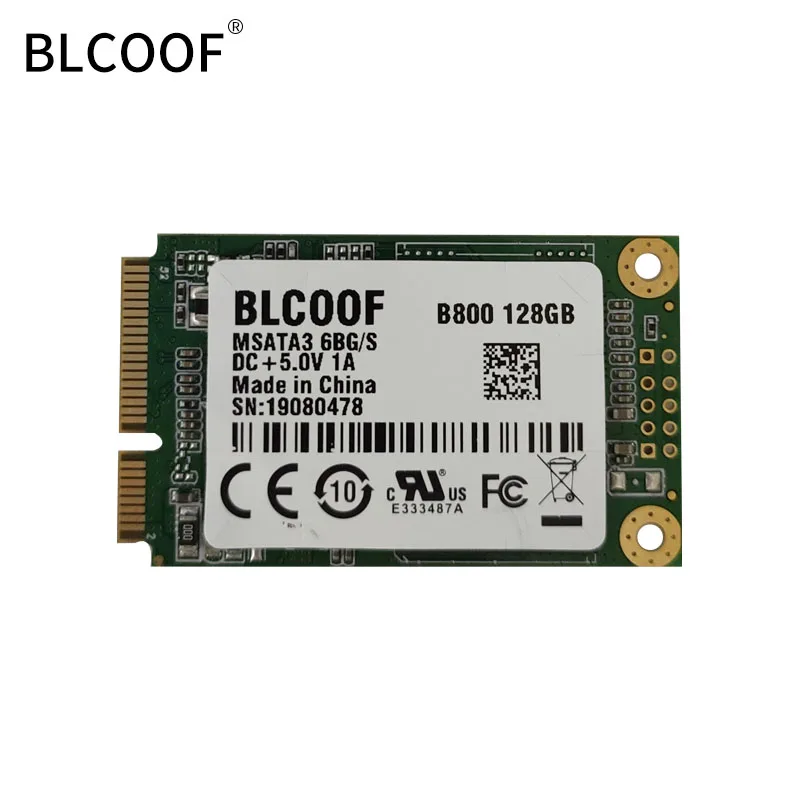 Твердотельный накопитель BLCOOF mSATA SSD жесткий диск HD m.2 sata портативный B800 128 ГБ