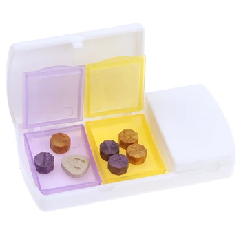 

1Pc Portable Pill Cutter Box Portable Convenient Drug Box Tablet Cutter Splitter Medicine Pill Holder Pill Cutter box