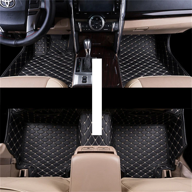 Волокна кожаные автомобильные коврики для toyota reiz Mark X 2004 2005 2009 2008 2007 2006 2011 2012 2013