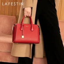 LAFESTIN, брендовая дизайнерская женская сумка, новинка, роскошная сумка, Большая вместительная сумка, модная сумка через плечо, женские сумки-мессенджеры