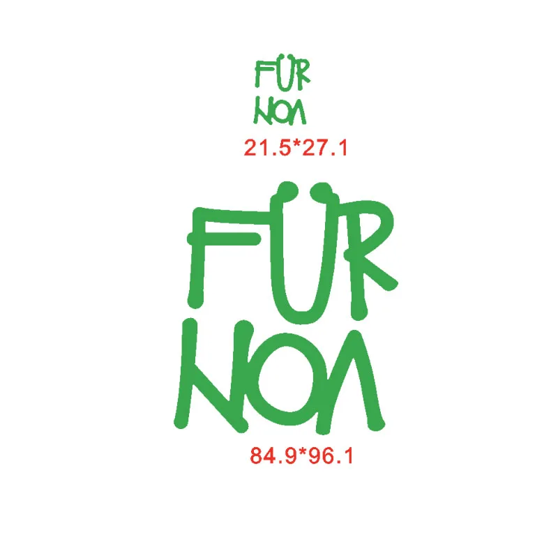 

Fьr&Von German Word Die Cuts For Card Making German Word Fьr&Von dies scrapbooking metal cutting dies new 2019