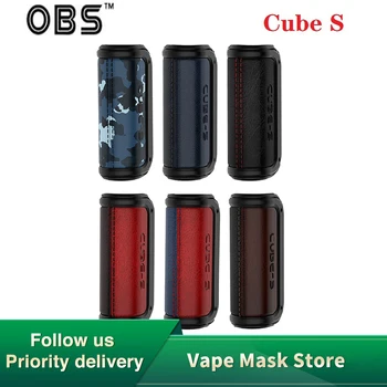 

Original OBS Cube S 80W VW Box MOD with 0.96-inch LED Display & 80W Max Output Electronic Cigarette Vape Mod Box vs Drag X / Gen