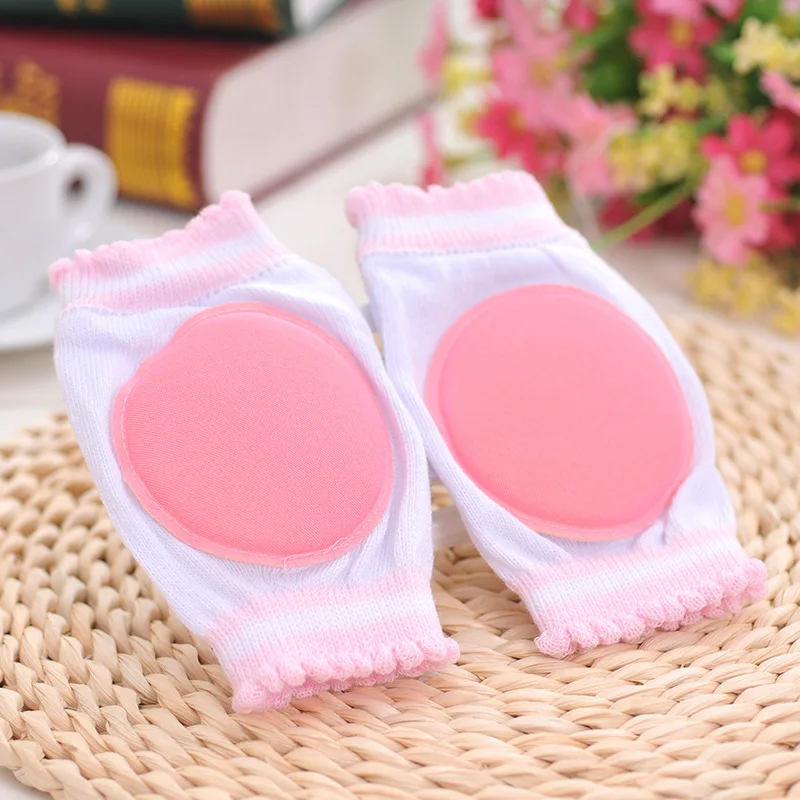 Дышащий губка гольфы для малышей, гетры-протектор для малышей, противоскользящие детские наколенники для детей Four Seasons наколенники для ползания