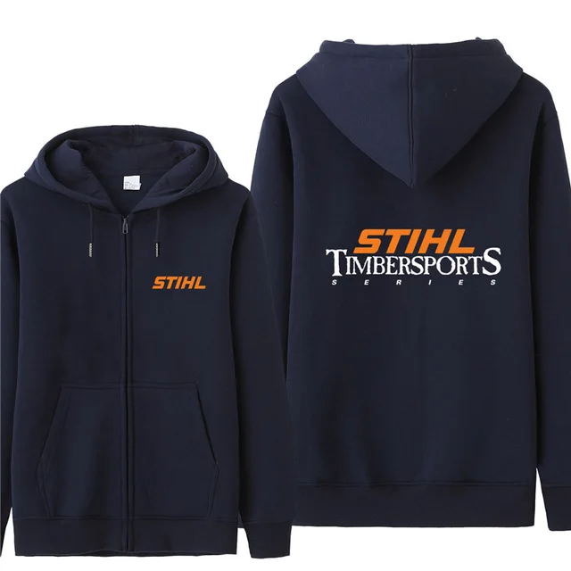 Осень Stihl Timbersports серия толстовка мужская мода пальто флисовый пуловер унисекс Мужская толстовка A