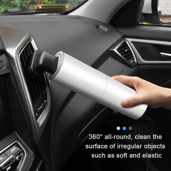 

12V Mini Car Suction Vacuum Cleaner Handheld Car Cylinder Dust Cleaner Dry Wet Car Clean Vacuum Cleaner Car Washing Accessories