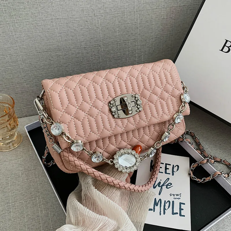 

Female Simple Small Evening Clutch Bags Handbags Women Famous Brands Flap Leather Shoulder Bag Ladies Messenger Bags Sac A Main