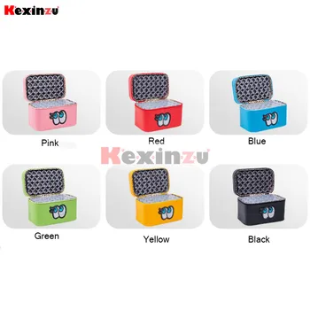 

kexinzu 84 Bottles Diamond Painting Cross Stitch Accessories Tool Box Container Diamond Eye Storage Bag Case Embroidery Mosaic