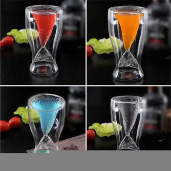 

Creative Mermaid Cocktail Glass Cup 100ml Wine Double Wall Glasses For Party Funny Whiskey Vodka Shot Glass Cute Lady Beer Mug