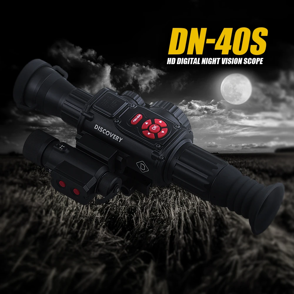 

Digital Night Vision Infrared Scope Discovery 5-20 Magnification High Definition Cheap Price Night Riflescope with WIFI GPS