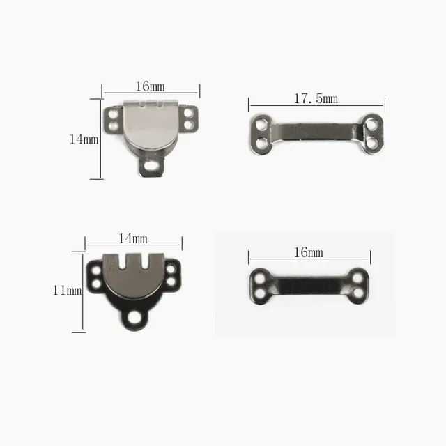 Ganci Per Pantaloni - 20 Pezzi In Rame Per Cucito E Riparazioni - Foto 7