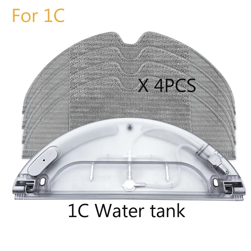 

Robot Vacuum Cleaner Water Tank Cleaning Cloth Fitting For xiaomi mijia 1C mi mop pro home replacement xiami spare Parts