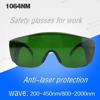 

Safety Glasses for Work Anti-laser Eye Protection 1064nm Laser Cutting Laboratory Cosmetic Instrument Purple Radium Carving