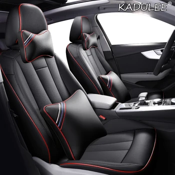

KADULEE Custom Leather car seat cover for Lexus ES IS-C LS IS RX NX GS CT GX LX RC Automobiles Seat Covers car-styling