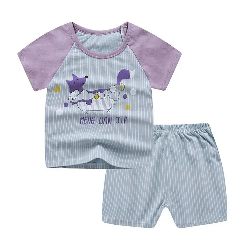 Baby Girl Summer Clothes Infant Girls Clothing Set Children Top+shorts Suit Kid Cotton Outfits Two Piece Sets Toddler Costume baby outfit matching set Baby Clothing Set