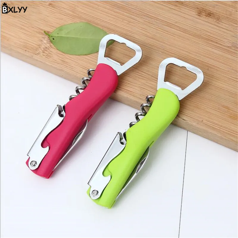 

BXLYY Wine Opener Bar Tool Multifunction Corkscrew Beer Opener Kitchen Accessories Christmas Party Gadget Kitchen Utensils.8z