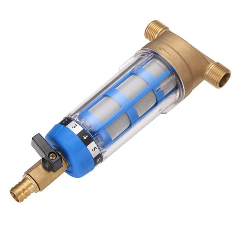 

Dropshipping The new stainless steel brass tap water purifier is connected to the outer wire prefilter strainer filter fittings