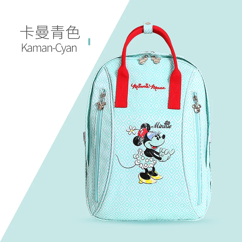 Disney бутылочки для кормления Изоляционные сумки USB Ткань Оксфорд сумка для хранения подгузников рюкзак мода водонепроницаемый большой емкости Сумки для подгузников - Цвет: 31
