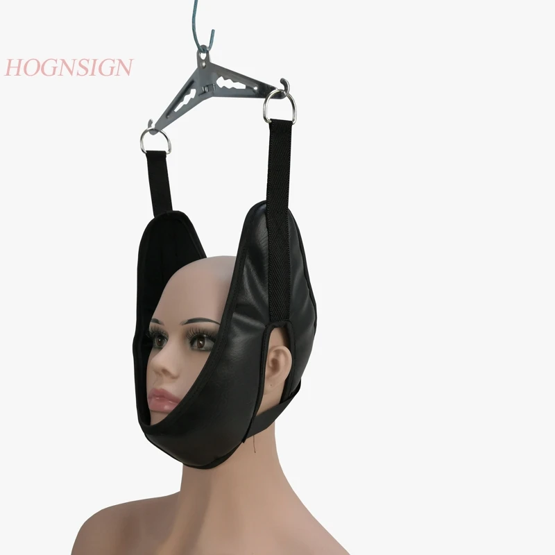 high quality neck traction Head Cover Cervical Stretch Home Tractor Cervix Stretching Device Massage Care Tool Medical Equipment