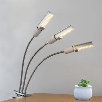 

growing lamp 3-Head 360 Degree Gooseneck Plant Light, Full Led Light with Auto ON/Off Timer d91118