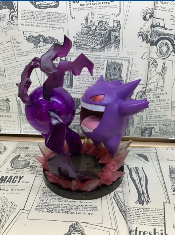 

Wolf Anime Pokemon Elf Gengar Boxed Decoration Garage Kit