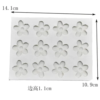 

DIY Baking Tool Cherry Pastry Decoration Liquid Silicone Mold Fondant Chocolate Decoration Silicone Mould