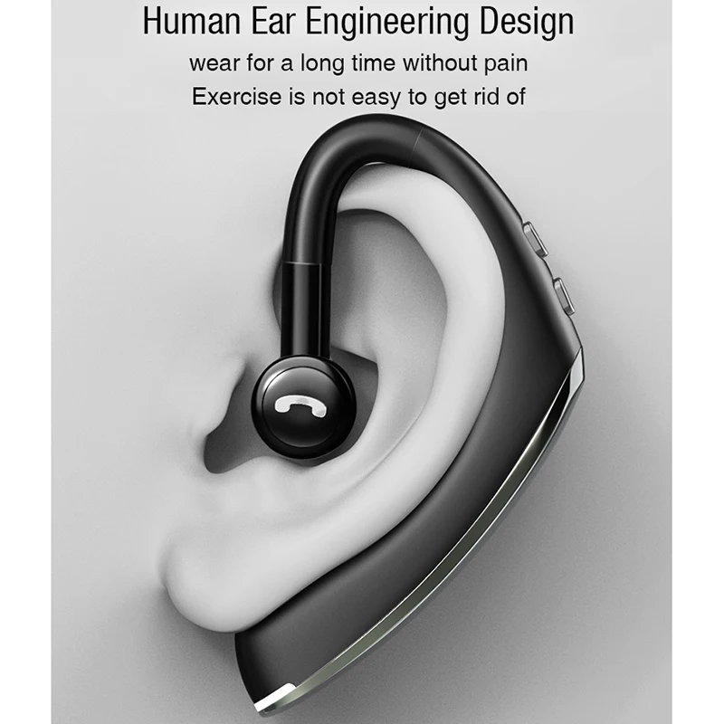 Graphene 5 0 Bluetooth Earphones Wireless Headsets Nosice Cancelling HD MIC Handsfree Business Driver for iPhone Xiaomi