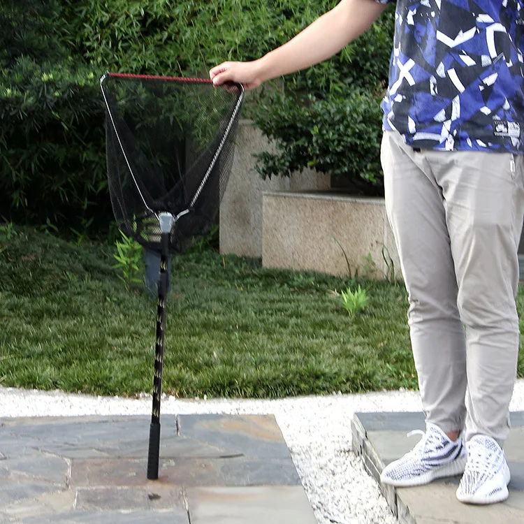 

Aluminium Alloy Retractable Triangular Close Eye Dip Net Angling Supplies Fishing Gear Triangular Dip Net Fishing Gear