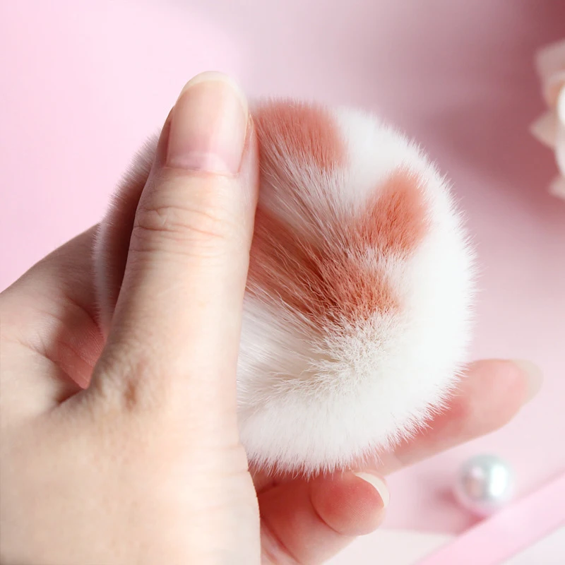 1Pcs Cat Claw Paw Makeup Brush Cat Foundation Brush Long Lasting Concealer Blush Beauty Tool makeup brushes