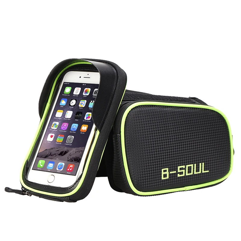 

Bicycle phone holder bag Cycling Touch Screen bag bicycle front frame bags,cycling top tube pouch for 5.8-6.2 inch mobile phone