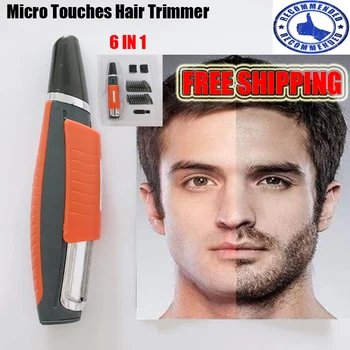 

Micro Precision Eyebrow Ear Nose Trimmer Removal Clipper Shaver Unisex Personal Electric Face Care Hair Trimer With LED Light