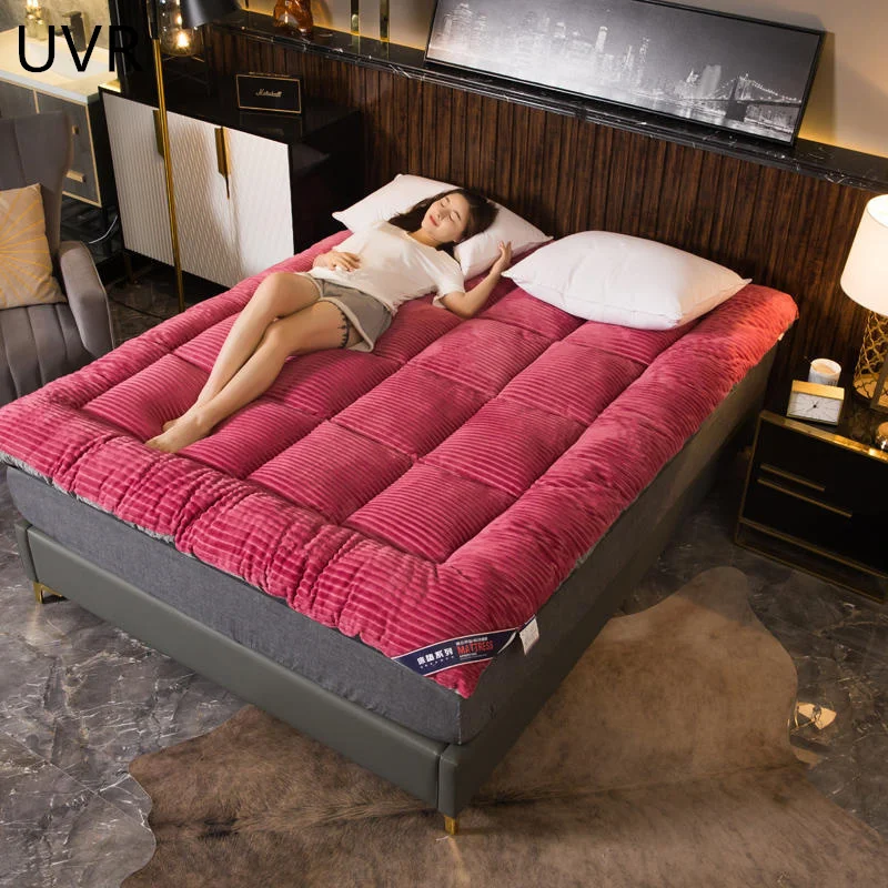 

UVR Thicken Student Dormitory Mattress Tatami Feather Velvet Bed Mat Soft Mattress Comfortable Magic Velvet Mattress 180*200CM