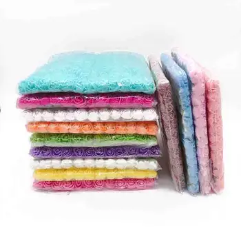 

144/72pcs 2cm Mini Foam Rose Artificial Flower Bouquet Wedding Flower Decoration Scrapbooking DIY Wreath Cheap Fake Rose Flowers