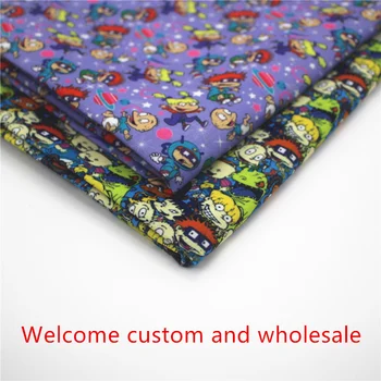 

45*140cm cartoon print polyester cotton patchwork fabric mask 811 Support customization