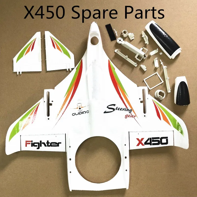 Основной корпус рамы запасные части для WLtoys XK X450 3D/6G RC вертикальный RC планер с фиксированным крылом RC самолет - Цвет: Option 2