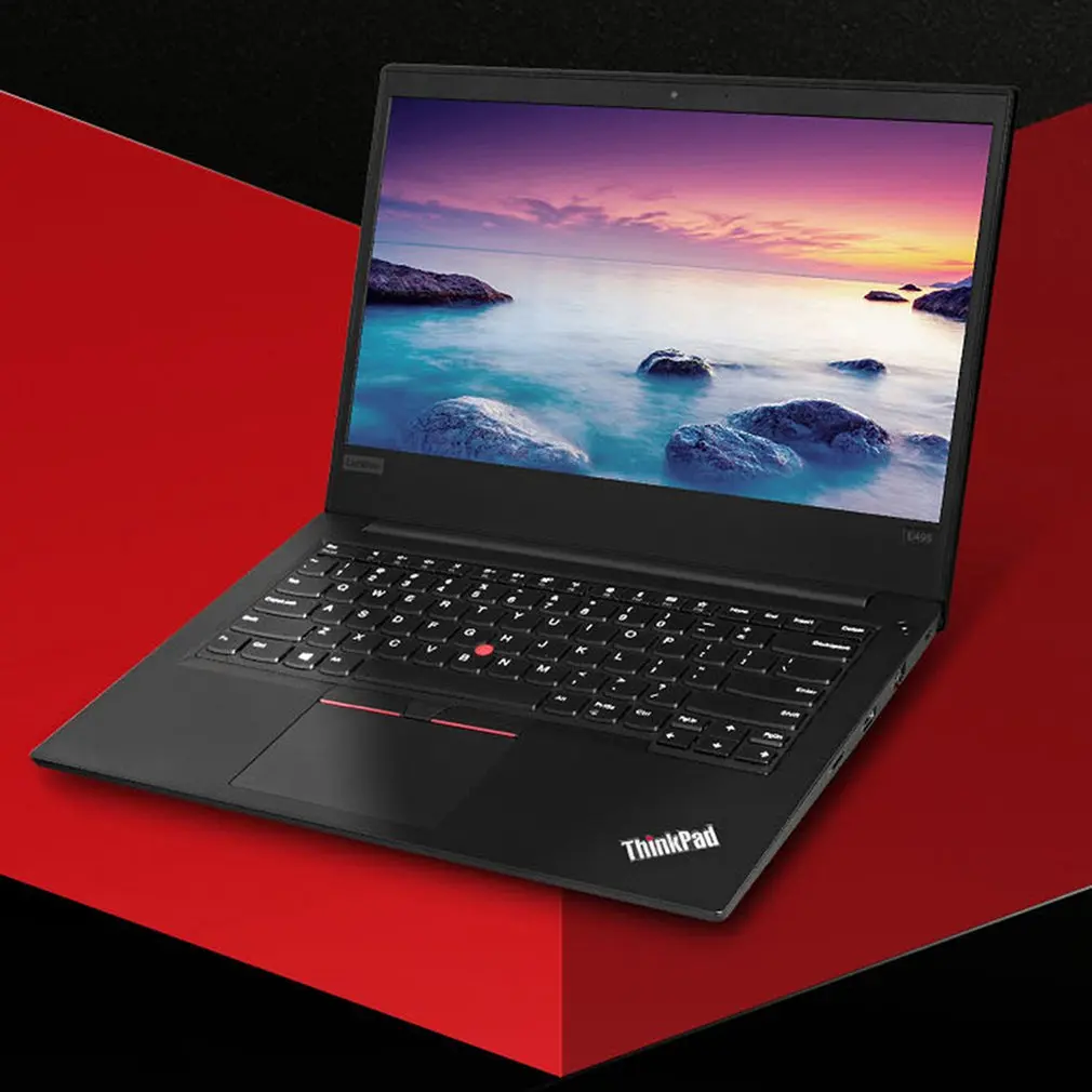Thinkpad E495-02Cd 14-дюймовый тонкий и светильник обучение студентов ноутбук Портативный Бизнес офисные IBM Портативный ноутбук
