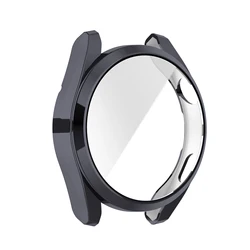 Premium Soft TPU Protective Case for Huawei Watch 3 Pro - Full Coverage Smartwatch Accessory (Gray)