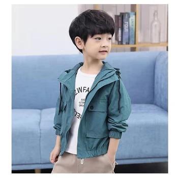 

Fashion 2020 Kids Outerwear Boys Jackets New Spring Autumn Costumes For 3-12Yrs Warm Baby Boy Children Hooded Boys Coat Clothing